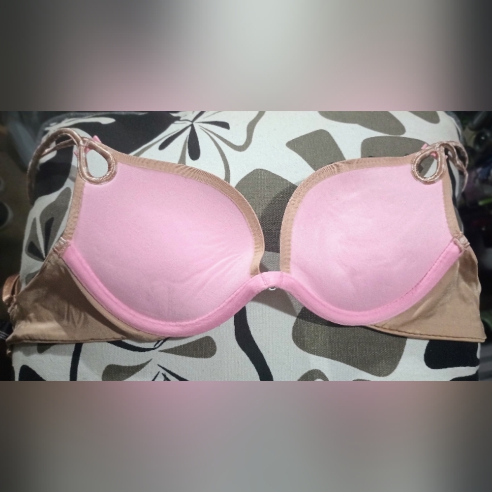 VS Sexy Little Things Beige Push Up Bra 32A New* - Picture 7 of 10